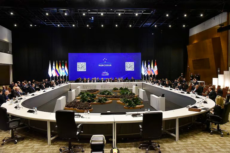 La Cumbre del Mercosur inicia en Paraguay sin Javier Milei y con foco en comercio exterior