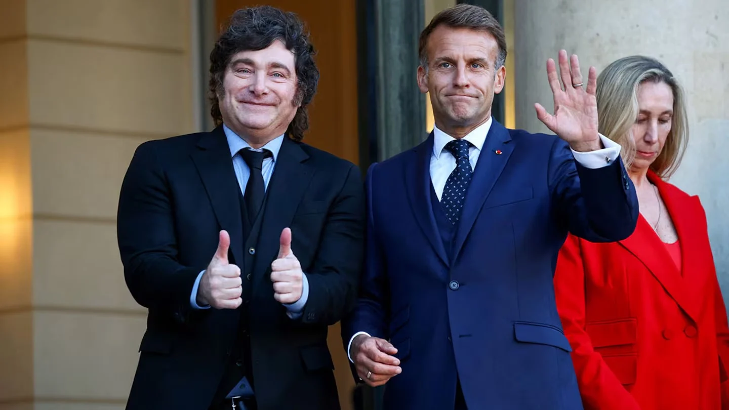 Milei y Macron abordaron inversiones, inteligencia artificial y geopolítica durante una bilateral en París