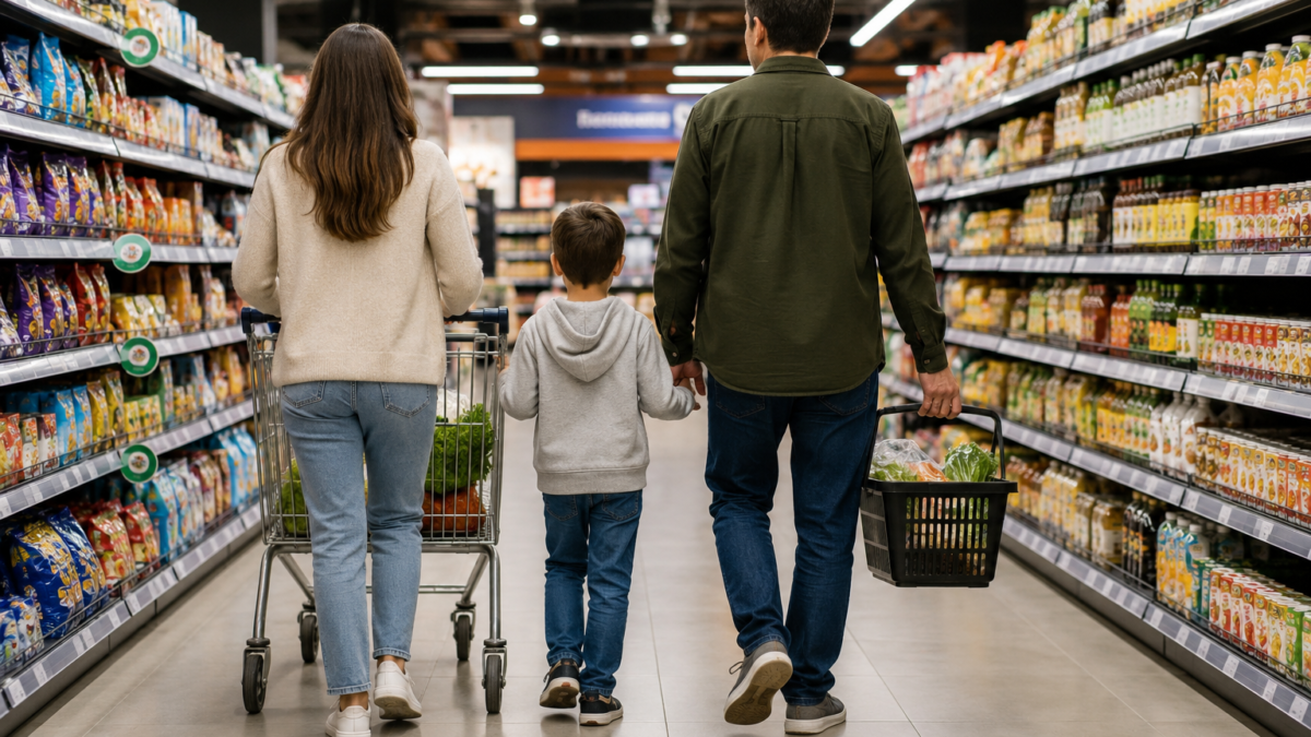 Canastas básicas: un hogar tipo requirió $1.632.505 para no ser pobre en septiembre