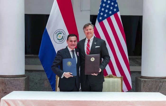 Paraguay y Estados Unidos amplían su cooperación contra el narcotráfico y el crimen transnacional