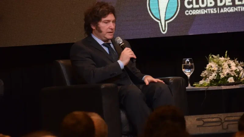 Javier Milei estará en Corrientes el 26 de noviembre: horarios y precios del evento