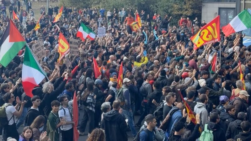 Protestas juveniles y sociales mantienen en alerta a Francia, Italia y Países Bajos